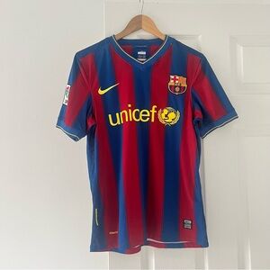Nike FC Barcelona soccer football jersey